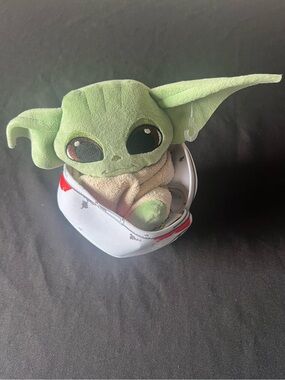 Star Wars The Bounty Collection Grogu Hideaway Hover-Pram Plush 3-in-1